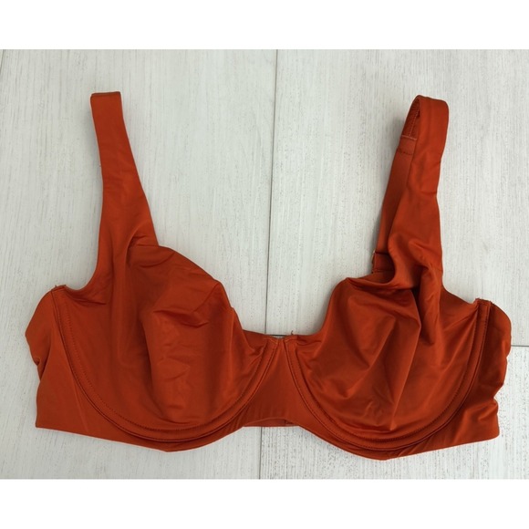 CUUP Other - NWOT CUUP The Scoop Underwire Bra Sz 38C Orange